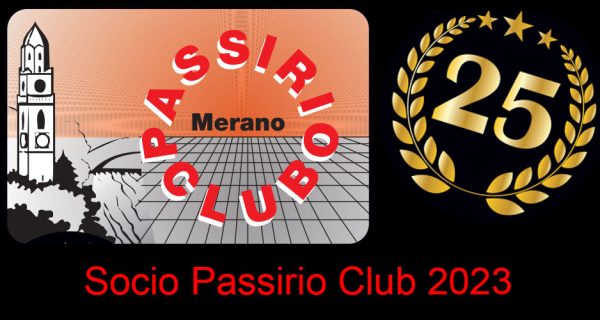 Tessera Socio 2023 Passirio Club Merano